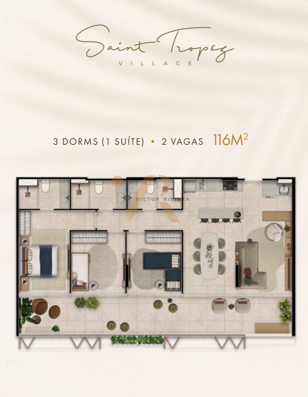 Planta — Saint Tropez Village