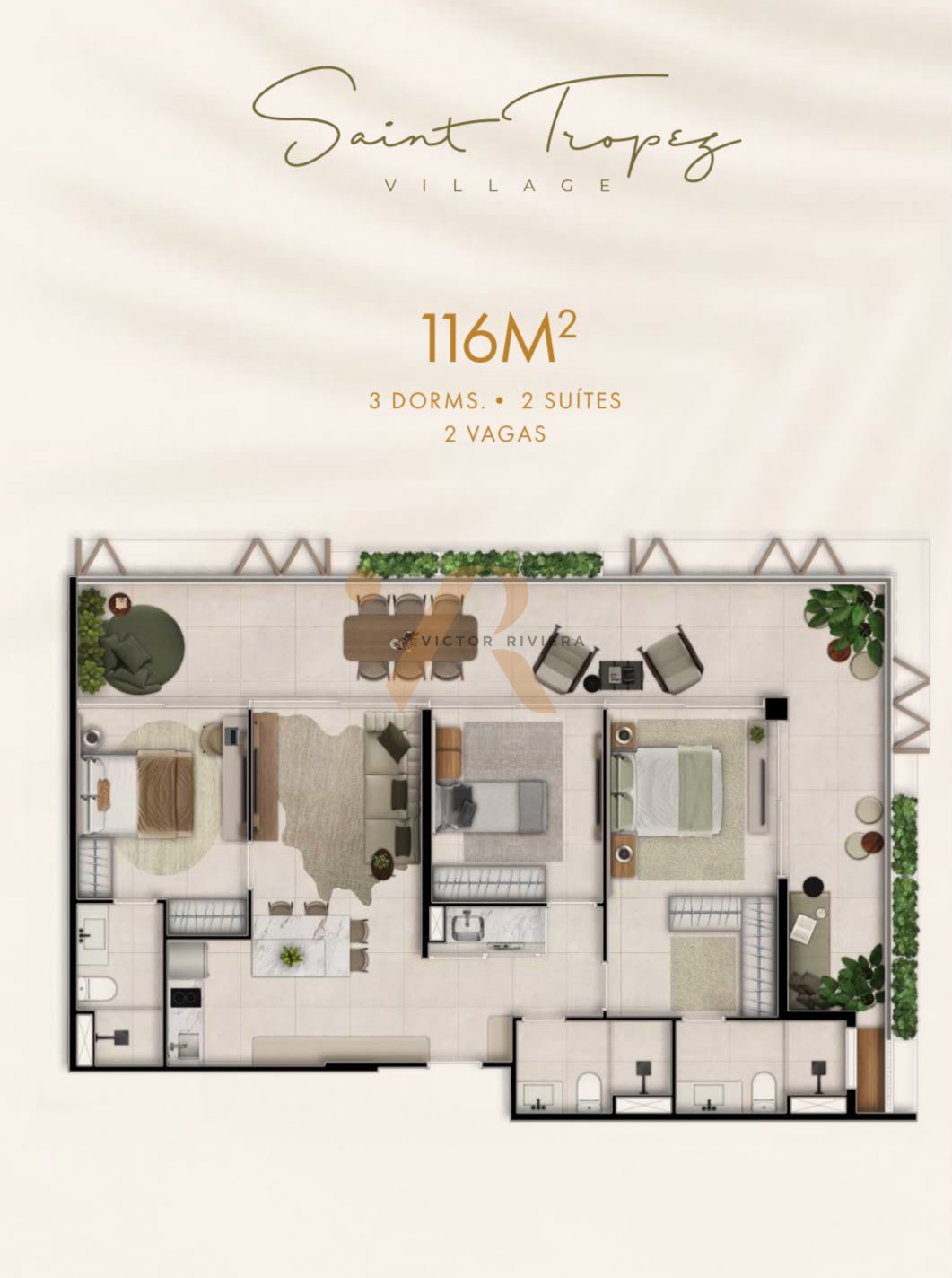 Planta — Saint Tropez Village