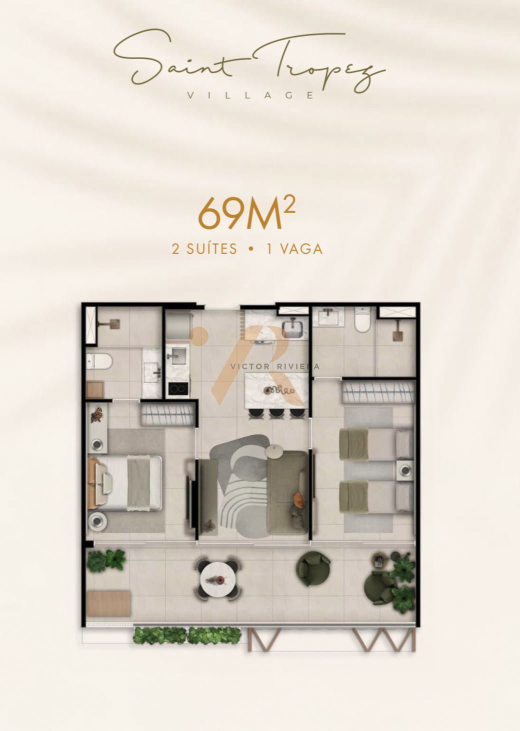 Planta — Saint Tropez Village