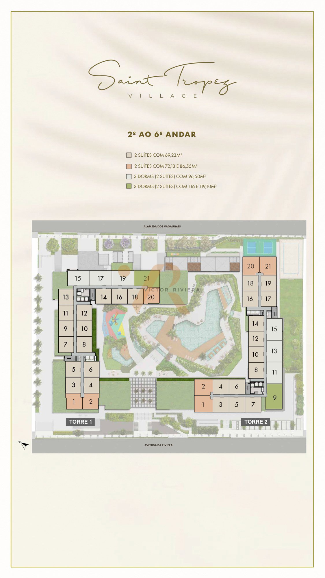 Planta — Saint Tropez Village